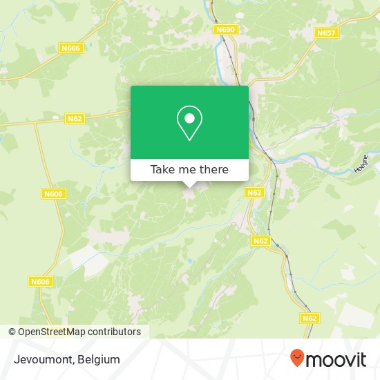 Jevoumont map