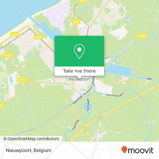 Nieuwpoort map