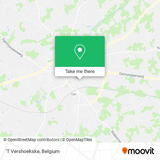 'T Vershoekske map