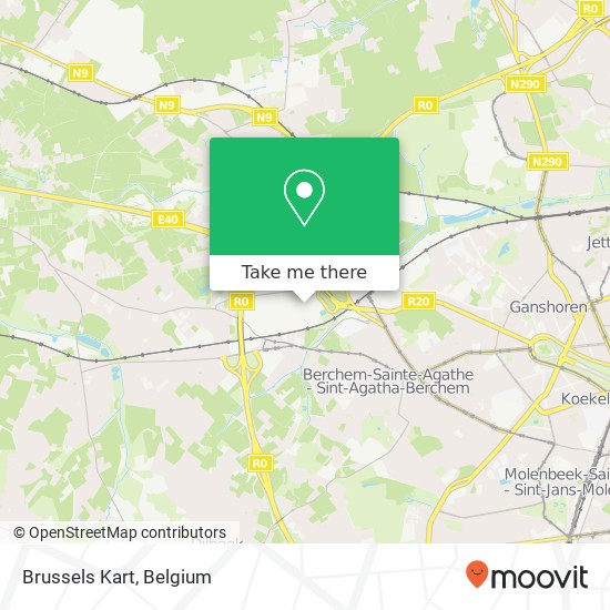Brussels Kart map
