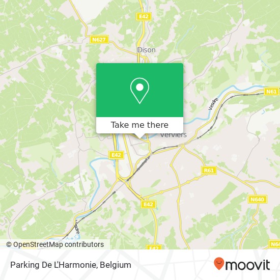 Parking De L'Harmonie map