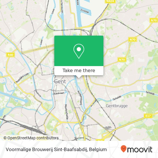 Voormalige Brouwerij Sint-Baafsabdij map