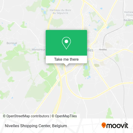 Nivelles Shopping Center map
