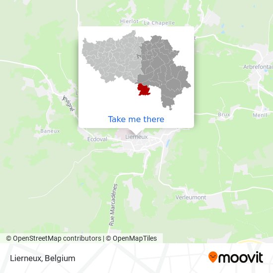 Lierneux map