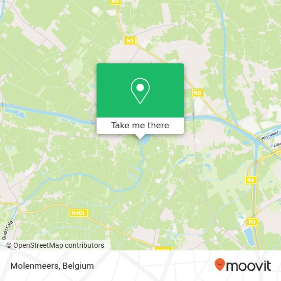 Molenmeers map