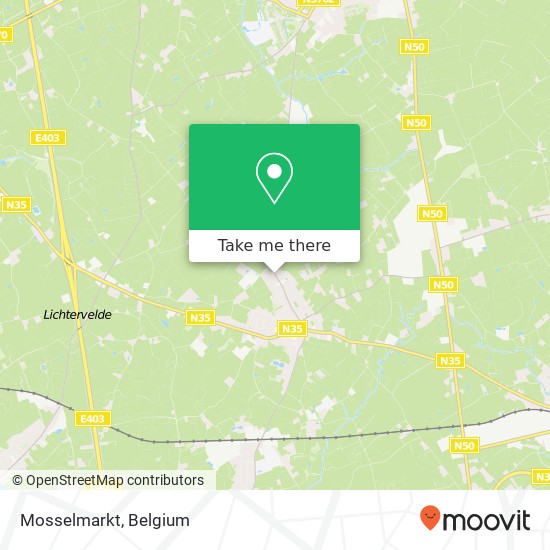 Mosselmarkt map