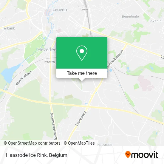 Haasrode Ice Rink map
