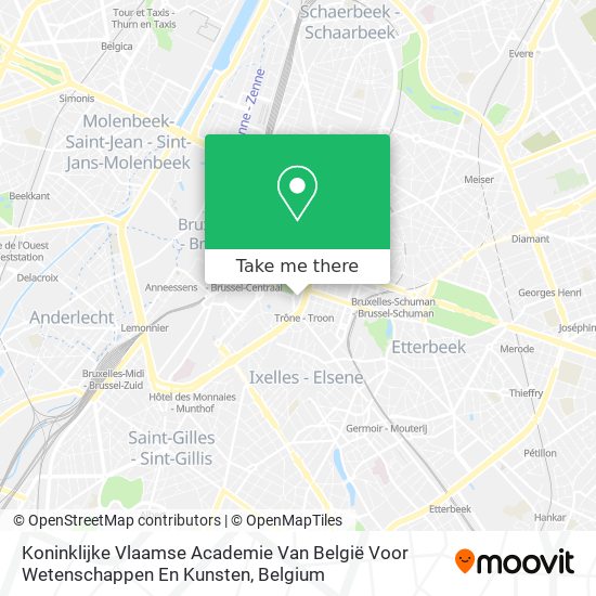 Koninklijke Vlaamse Academie Van België Voor Wetenschappen En Kunsten map