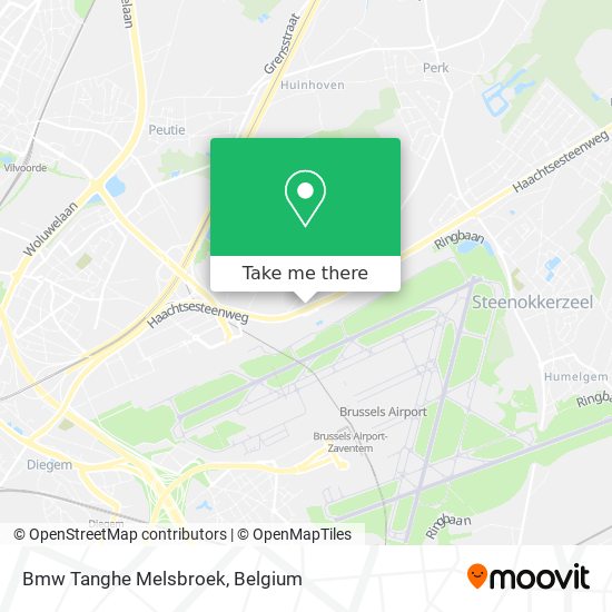 Bmw Tanghe Melsbroek map