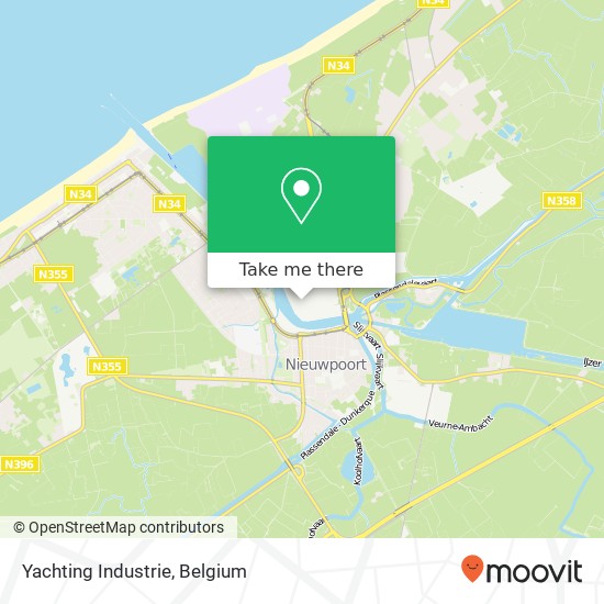 Yachting Industrie map