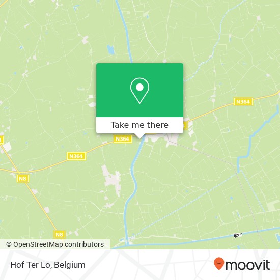 Hof Ter Lo map