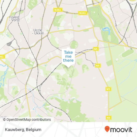 Kauwberg map
