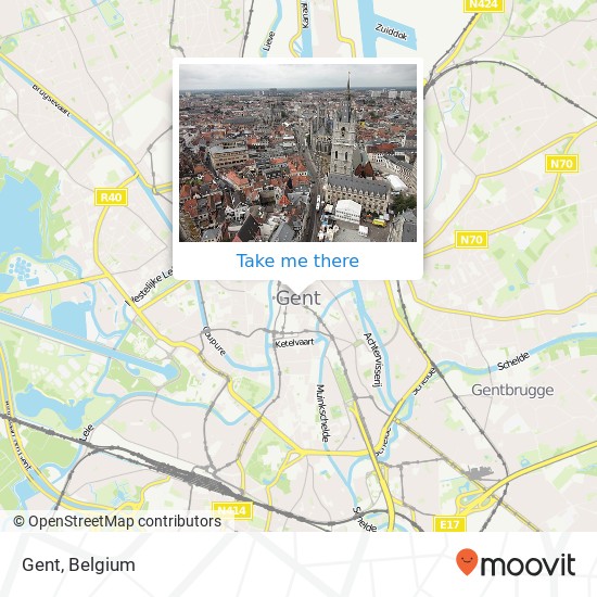 Gent map