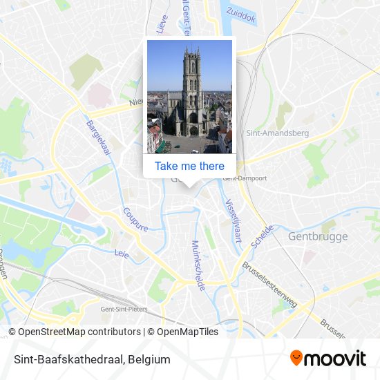 Sint-Baafskathedraal map