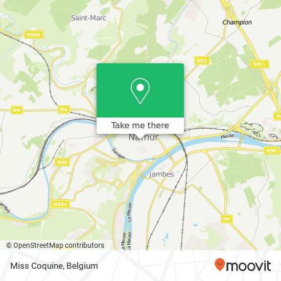 Miss Coquine map