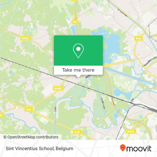 Sint Vincentius School map