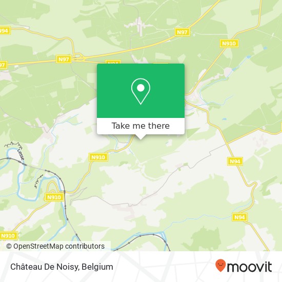 Château De Noisy map