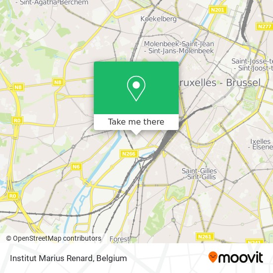 Institut Marius Renard map