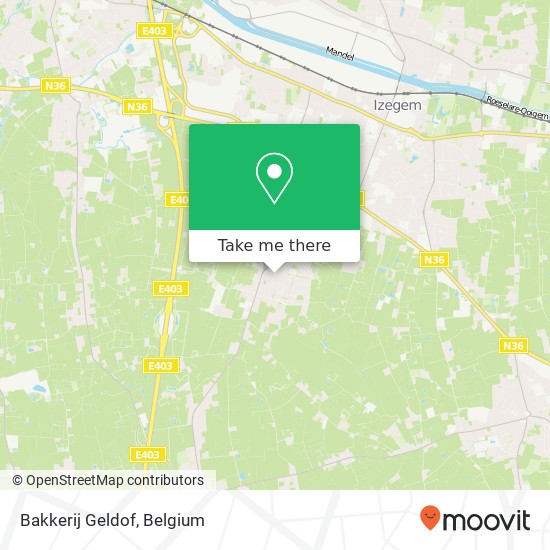 Bakkerij Geldof map