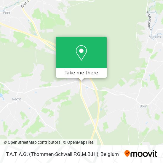 T.A.T. A.G.  (Thommen-Schwall P.G.M.B.H.) map