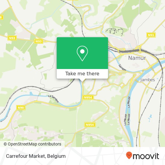 Carrefour Market map