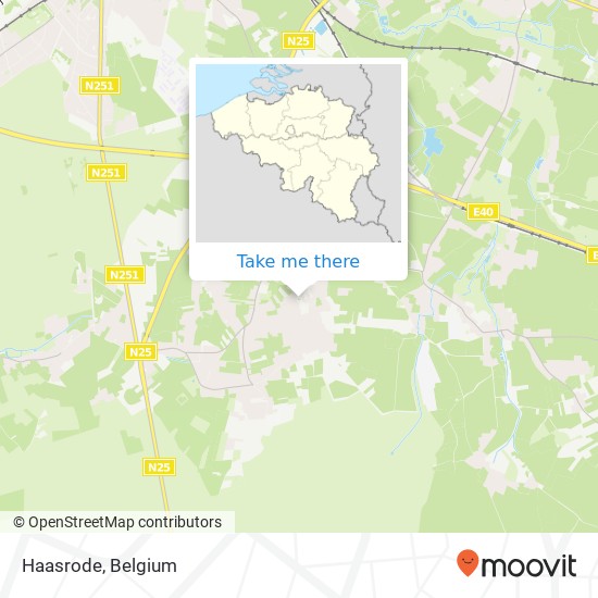 Haasrode map