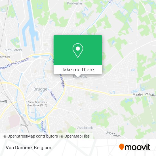 Van Damme map