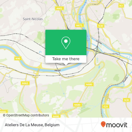 Ateliers De La Meuse map