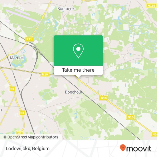 Lodewijckx map