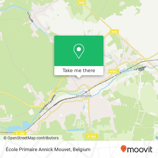 École Primaire Annick Mouvet map