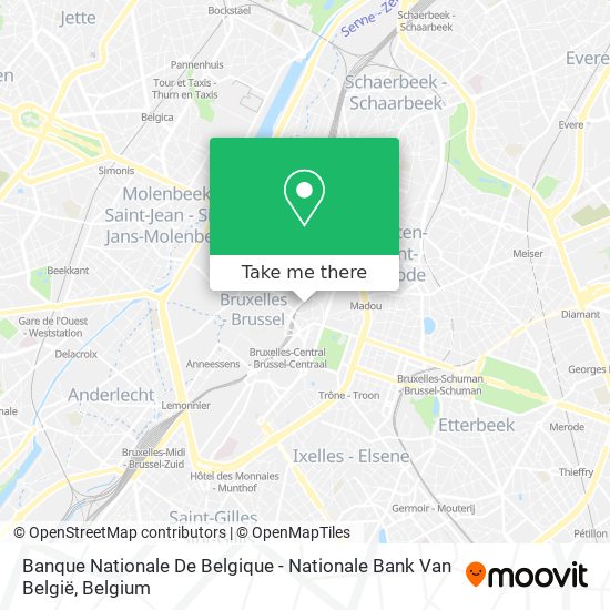 Banque Nationale De Belgique - Nationale Bank Van België plan