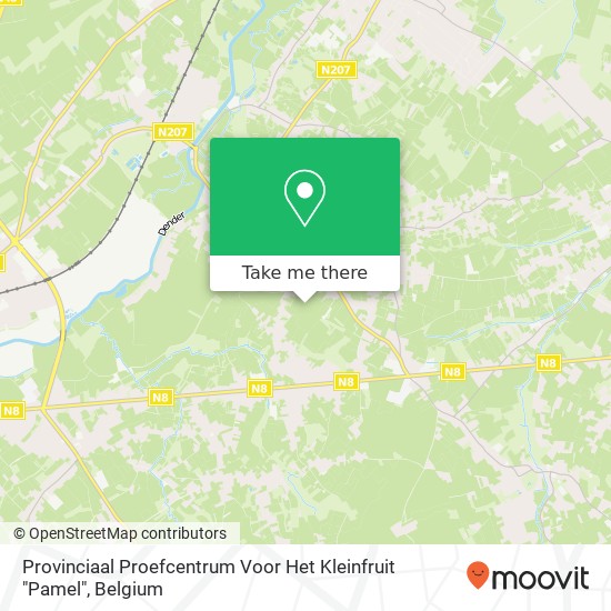 Provinciaal Proefcentrum Voor Het Kleinfruit "Pamel" map