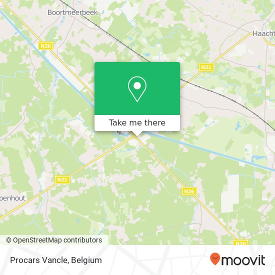 Procars Vancle map