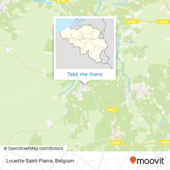 Louette-Saint-Pierre map