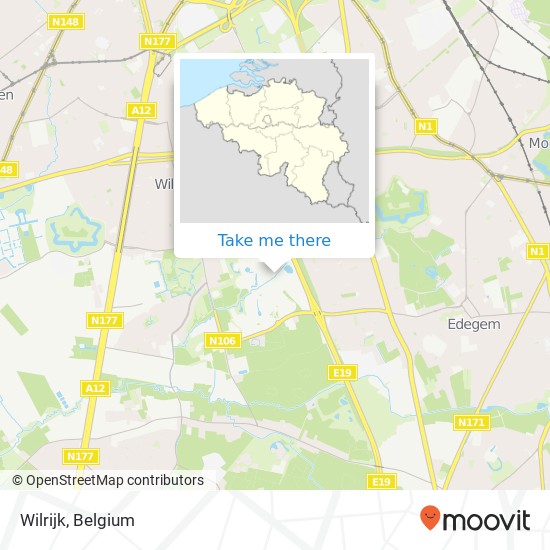 Wilrijk map