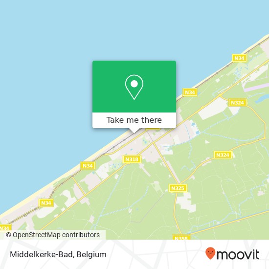 Middelkerke-Bad map