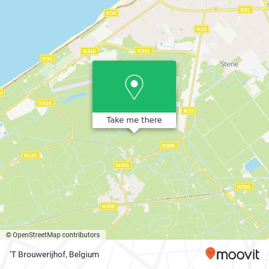 'T Brouwerijhof map