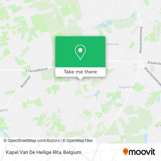 Kapel Van De Heilige Rita map