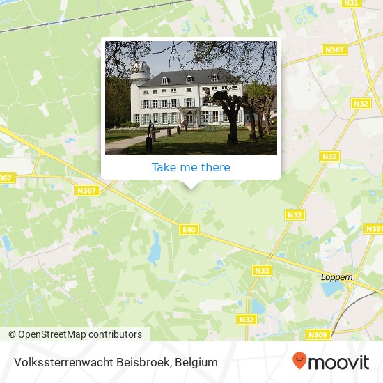 Volkssterrenwacht Beisbroek plan