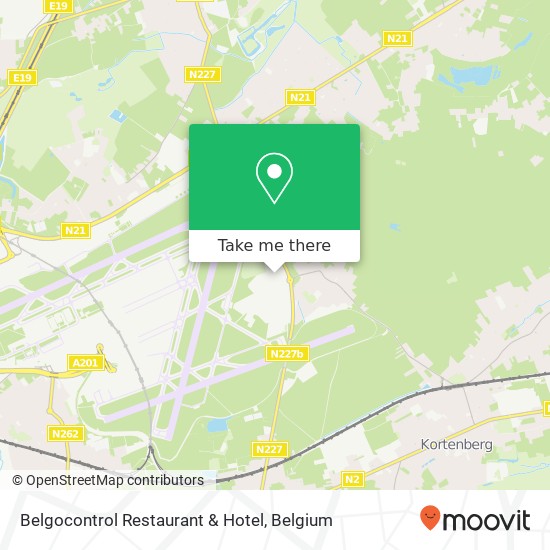 Belgocontrol Restaurant & Hotel map