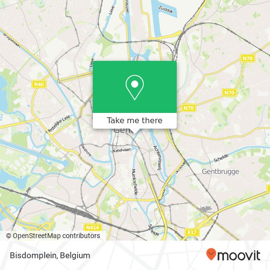 Bisdomplein map