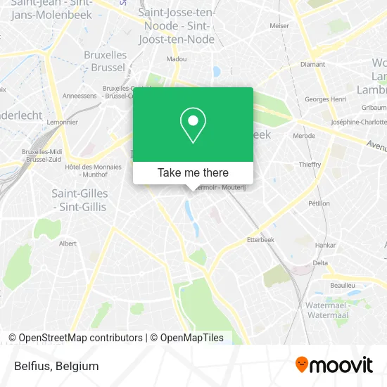 Belfius map