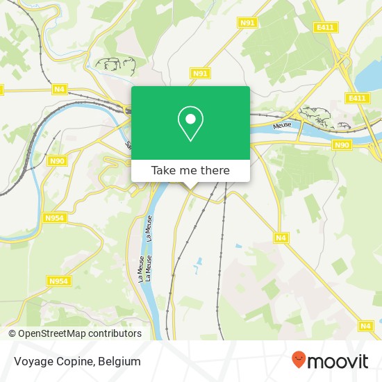 Voyage Copine map