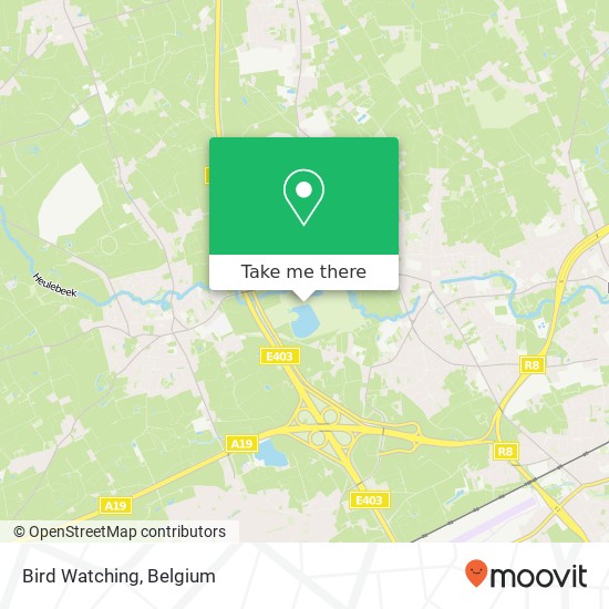 Bird Watching map