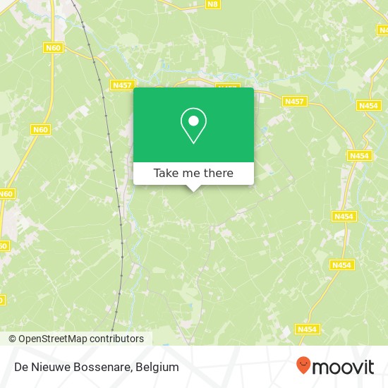 De Nieuwe Bossenare map