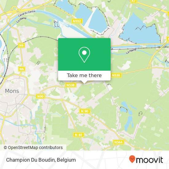 Champion Du Boudin map