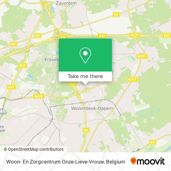 Woon- En Zorgcentrum Onze-Lieve-Vrouw map