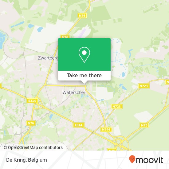 De Kring map