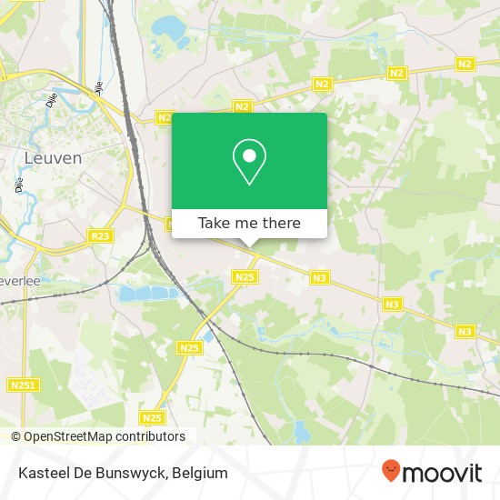 Kasteel De Bunswyck map