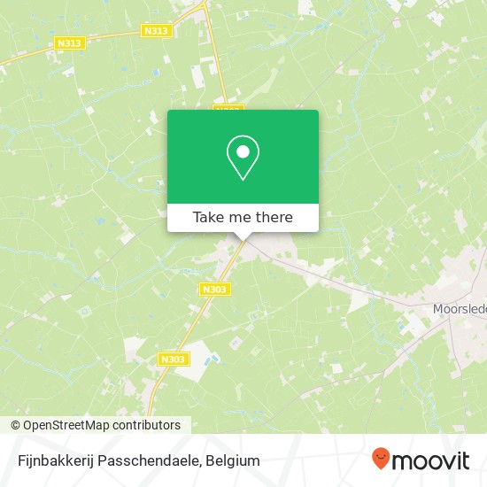 Fijnbakkerij Passchendaele map